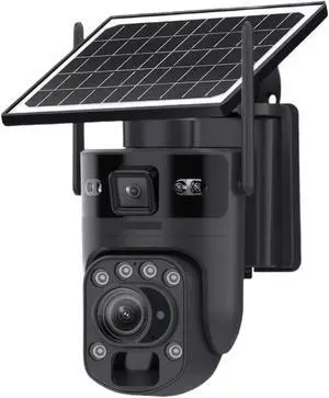 6K Solar Security Camera Ubox, 60X Optical Zoom Wi-Fi Outdoor, PIR Human Detection, Auto Tracking, IP66 Waterproof Surveillance Cam 6K Solar Security Camera Ubox, 60X Optical Zoom Wi-Fi Outdoor, PIR Human Detection, Auto Tracking, IP66 Waterproof Surveillance Cam