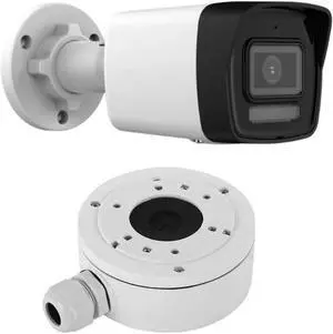 DS-2CD1083G2-LIUF 4K 8MP Smart Hybrid Light IP Bullet PoE Camera, 2.8mm, H.265+ IP67, Human and Vehicle Detection, Built-in Micr, Long Range Bundle with CBXS DS-1280ZJ-XS Bracket Junction Back Box DS-2CD1083G2-LIUF 4K 8MP Smart Hybrid Light IP Bullet PoE Camera, 2.8mm, H.265+ IP67, Human and Vehicle Detection, Built-in Micr, Long Range Bundle with CBXS DS-1280ZJ-XS Bracket Junction Back Box