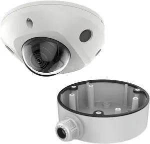 Real HD DS-2CD2523G0-IS, 1080P 2MP 4MM Lens MINI POE IP Compact Dome Camera, H.265+, WDR, Support Audio & Alarm, IP66 Standard, IK08, 10M IR Distance, Bundle with CB120 DS-1280ZJ-DM46 Conduit Base Real HD DS-2CD2523G0-IS, 1080P 2MP 4MM Lens MINI POE IP Compact Dome Camera, H.265+, WDR, Support Audio & Alarm, IP66 Standard, IK08, 10M IR Distance, Bundle with CB120 DS-1280ZJ-DM46 Conduit Base