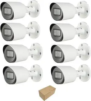 8 x Dauha OEM 2MP IR Indoor/Outdoor 2.8mm Fixed CCTV Bullet Security Camera CVI 8 x Dauha OEM 2MP IR Indoor/Outdoor 2.8mm Fixed CCTV Bullet Security Camera CVI
