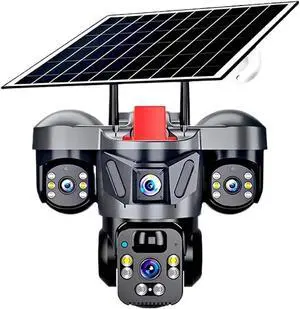 Dual-Lens 4G Solar PTZ Security Camera Dual-Lens 4G Solar PTZ Security Camera