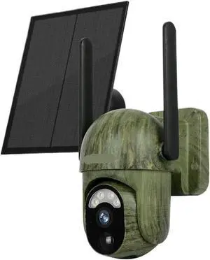 4MP Camo Solar Hunting Camera WiFi 4G Animal Human Detection 4MP Camo Solar Hunting Camera WiFi 4G Animal Human Detection