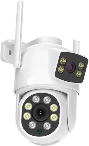 8MP 4K Dual Lens Mini PTZ Camera Two-Way Audio Waterproof 8MP 4K Dual Lens Mini PTZ Camera Two-Way Audio Waterproof