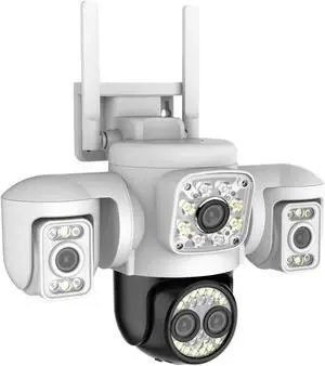 20MP 10K Triple Screen PTZ WiFi Outdoor Security Camera 20MP 10K Triple Screen PTZ WiFi Outdoor Security Camera