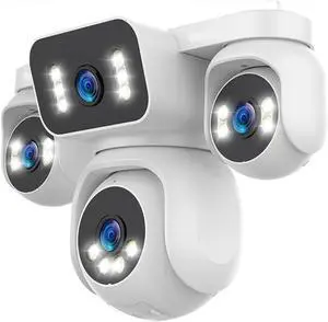 20MP 10K 4 Lens 4 Screen WiFi PTZ Camera 12X Zoom 20MP 10K 4 Lens 4 Screen WiFi PTZ Camera 12X Zoom