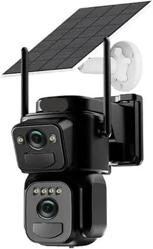360° Solar Low Power WiFi Dome Camera Color Night Vision 360° Solar Low Power WiFi Dome Camera Color Night Vision