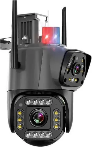 8MP Dual Lens 2.4G WiFi Dome Security Camera 8MP Dual Lens 2.4G WiFi Dome Security Camera