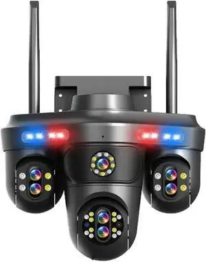35MP 7-Lens 3PTZ WiFi Bullet Security Camera 35MP 7-Lens 3PTZ WiFi Bullet Security Camera