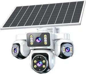 4K Dual Lens Solar PTZ Security Camera 4K Dual Lens Solar PTZ Security Camera