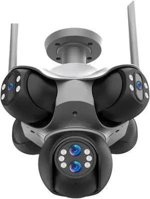 30MP 6 Lens 5 Screen WiFi PTZ Camera 10X Optical Zoom 30MP 6 Lens 5 Screen WiFi PTZ Camera 10X Optical Zoom