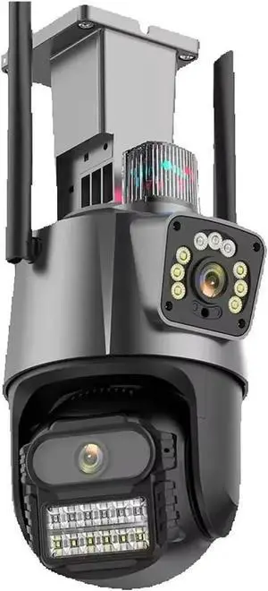 6K 8MP Three Lens PTZ WiFi Outdoor Security IP Camera 6K 8MP Three Lens PTZ WiFi Outdoor Security IP Camera