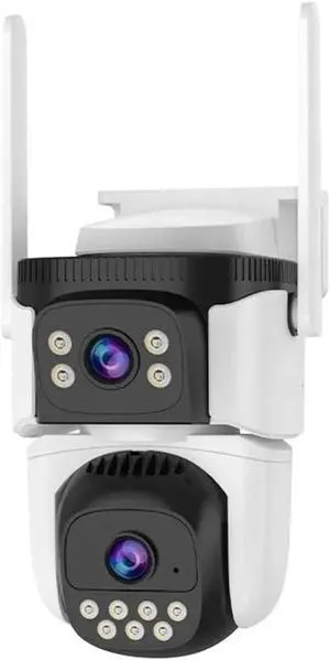 4MP Dual Lens Indoor Dome Security IP Camera 4MP Dual Lens Indoor Dome Security IP Camera