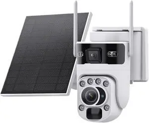 12MP 6K 60X Zoom 4G Solar PTZ Camera Ubox App 12MP 6K 60X Zoom 4G Solar PTZ Camera Ubox App