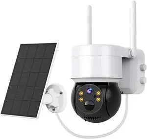2MP Solar PTZ 2.4G WiFi Outdoor Security Camera 2MP Solar PTZ 2.4G WiFi Outdoor Security Camera