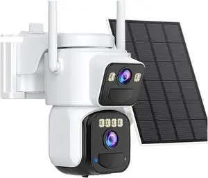 8MP Dual Lens Solar WiFi Outdoor Security IP Camera 8MP Dual Lens Solar WiFi Outdoor Security IP Camera