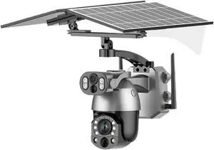 10MP 4K 50X Zoom 4G WiFi Solar PTZ Outdoor IP Camera 10MP 4K 50X Zoom 4G WiFi Solar PTZ Outdoor IP Camera