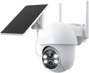 5MP Solar PTZ 2.4G WiFi Outdoor Security Camera 5MP Solar PTZ 2.4G WiFi Outdoor Security Camera