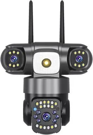 15MP 8MP Triple Lens Solar WiFi Outdoor IP Camera 15MP 8MP Triple Lens Solar WiFi Outdoor IP Camera