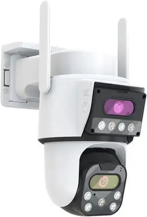8MP Dual Lens 4G Solar PTZ Outdoor Security IP Camera 8MP Dual Lens 4G Solar PTZ Outdoor Security IP Camera