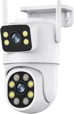 8MP Dual Lens WiFi PTZ Outdoor Security Camera 8MP Dual Lens WiFi PTZ Outdoor Security Camera