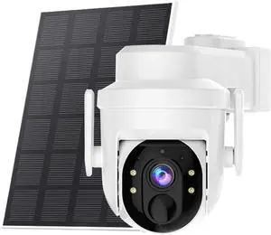 4MP 2K WiFi Solar Dome Camera Outdoor Wireless Surveillance Camera 4MP 2K WiFi Solar Dome Camera Outdoor Wireless Surveillance Camera