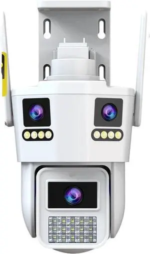 15MP 5K 5G WiFi Three Screen IP66 Waterproof Outdoor Camera 15MP 5K 5G WiFi Three Screen IP66 Waterproof Outdoor Camera