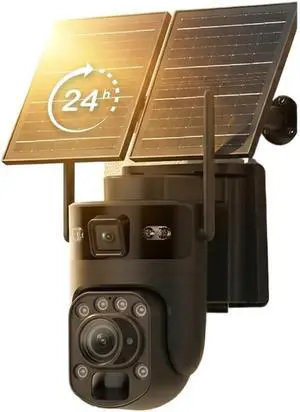 10MP Dual Lens 4G WiFi Solar Outdoor Security Camera 10MP Dual Lens 4G WiFi Solar Outdoor Security Camera