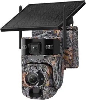 12MP 4G Solar Battery Outdoor 360° PTZ Security Camera 12MP 4G Solar Battery Outdoor 360° PTZ Security Camera