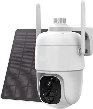 WiFi Solar PTZ Dome Wireless Security Surveillance Camera WiFi Solar PTZ Dome Wireless Security Surveillance Camera