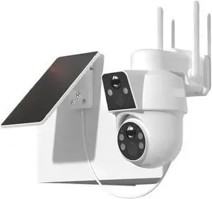 Dual Lens Solar WiFi Outdoor Wireless Security IP Camera Dual Lens Solar WiFi Outdoor Wireless Security IP Camera