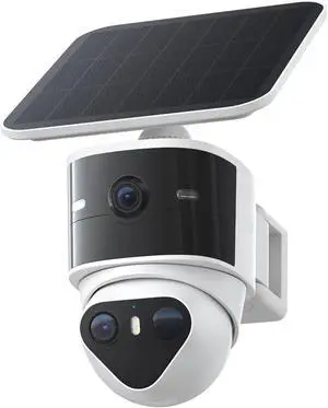 Wireless Solar Dual Lens Outdoor Security Camera Wireless Solar Dual Lens Outdoor Security Camera