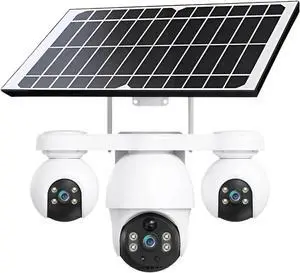 8MP Three Lens 4G Solar Security Camera 8MP Three Lens 4G Solar Security Camera