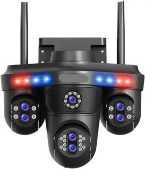 35MP 7 Lens 4 Screens WiFi Outdoor PTZ Security IP Camera 35MP 7 Lens 4 Screens WiFi Outdoor PTZ Security IP Camera
