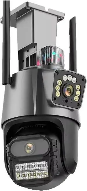 8MP Three Lens WiFi PTZ Outdoor Security Camera 8MP Three Lens WiFi PTZ Outdoor Security Camera