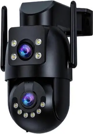 8MP 4K Dual Lens 5G WiFi Outdoor Security Surveillance IP Camera 8MP 4K Dual Lens 5G WiFi Outdoor Security Surveillance IP Camera