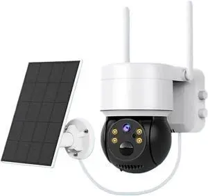 Tuya Solar WiFi Low Power PTZ Outdoor Security Camera Tuya Solar WiFi Low Power PTZ Outdoor Security Camera