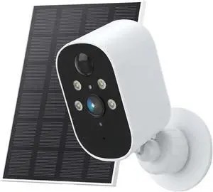 2K Solar Outdoor Security Cam, Waterproof WiFi Battery Powered Surveillance Device with Two Way Audio 2K Solar Outdoor Security Cam, Waterproof WiFi Battery Powered Surveillance Device with Two Way Audio