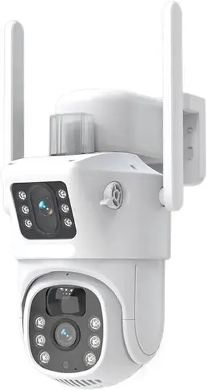8MP 4K Dual Lens Solar PTZ Outdoor Security IP Camera 8MP 4K Dual Lens Solar PTZ Outdoor Security IP Camera