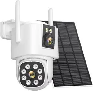 8MP 4G LTE Dual Lens Solar Outdoor Security Camera 8MP 4G LTE Dual Lens Solar Outdoor Security Camera