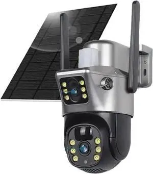 Solar PTZ WiFi Outdoor CCTV Home Security Surveillance Camera Solar PTZ WiFi Outdoor CCTV Home Security Surveillance Camera