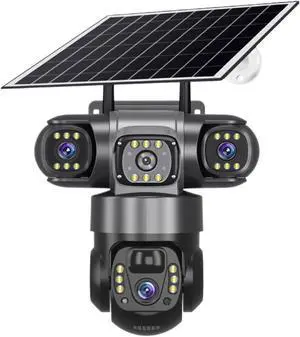 4G Outdoor Battery Powered PTZ Wireless Security IP Camera 4G Outdoor Battery Powered PTZ Wireless Security IP Camera