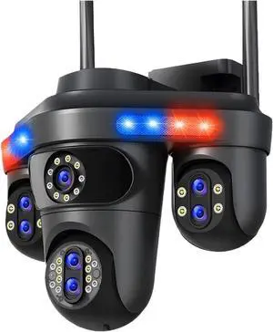 WiFi Outdoor Multi-Lens PTZ Wireless Security IP Camera WiFi Outdoor Multi-Lens PTZ Wireless Security IP Camera