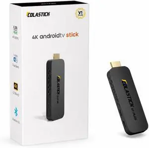 COLASTICK V1 Plus, Network Connectivity Device, WiFi, 2GB RAM 32GB ROM, Android 14, Power Cord and User Manual, Remote Control COLASTICK V1 Plus, Network Connectivity Device, WiFi, 2GB RAM 32GB ROM, Android 14, Power Cord and User Manual, Remote Control