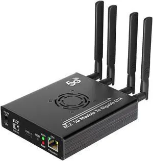 NGFF(M.2) 4G/5G Module to Type C Adapter with POE Module and Dual SIM Card Slot and RJ45 Port, Realtek RTL8125BG Controller NGFF(M.2) 4G/5G Module to Type C Adapter with POE Module and Dual SIM Card Slot and RJ45 Port, Realtek RTL8125BG Controller