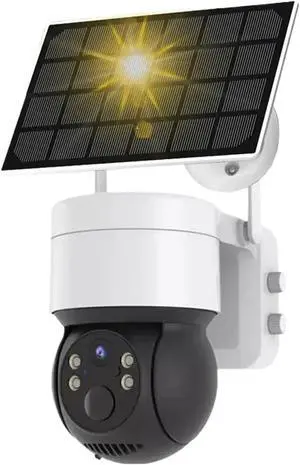 5MP Tuya Solar WiFi PTZ Battery Outdoor Security Camera 5MP Tuya Solar WiFi PTZ Battery Outdoor Security Camera