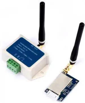 SK200PRO 100mW Dry Contact I/O Signal Way Relay Module 4~6Km LoRa Wireless Switch Control Module RF Transmission Module x 1 Set (433 MHz) SK200PRO 100mW Dry Contact I/O Signal Way Relay Module 4~6Km LoRa Wireless Switch Control Module RF Transmission Module x 1 Set (433 MHz)