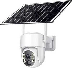 4K WiFi Solar PTZ IP Outdoor Security Surveillance Camera 4K WiFi Solar PTZ IP Outdoor Security Surveillance Camera