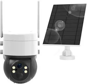 3MP Solar WiFi PTZ Battery Outdoor Security IP Camera 3MP Solar WiFi PTZ Battery Outdoor Security IP Camera