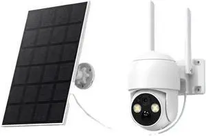 4MP Solar Battery Powered Outdoor Security IP Camera 4MP Solar Battery Powered Outdoor Security IP Camera