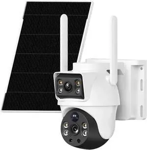 V380 Pro 8MP 4K Dual Lenses Solar WiFi Outdoor IP Camera V380 Pro 8MP 4K Dual Lenses Solar WiFi Outdoor IP Camera